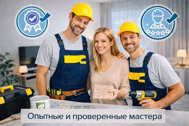 Опытного и проверенного мастера