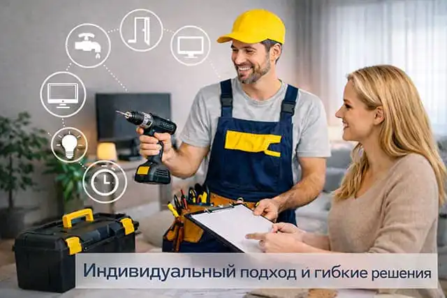Индивидуальный подход и гибкие решения