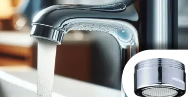 Замена аэратора смесителя