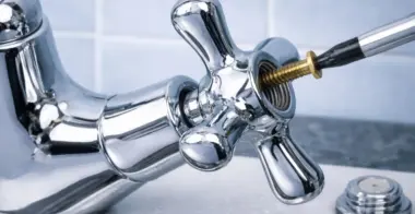 Замена вентиля смесителя