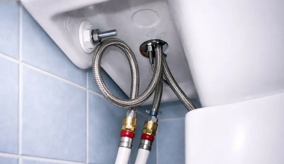 Замена шлангов подводки