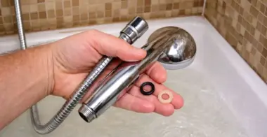 Замена душевого шланга