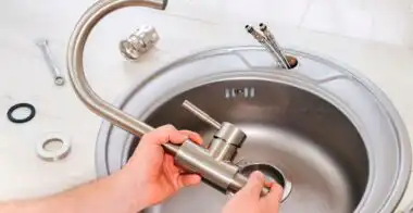 Демонтаж смесителя