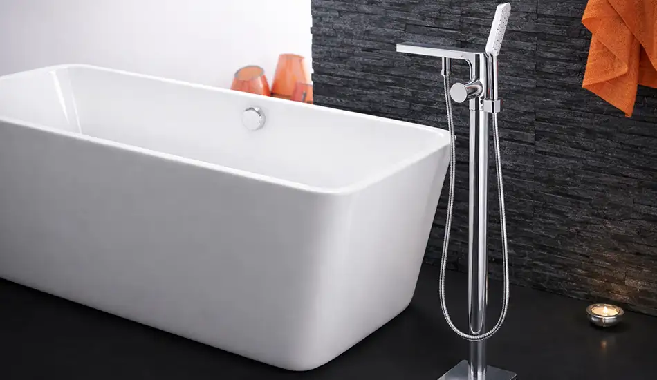 Установка и ремонт напольного смесителя