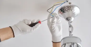 Подключение люстры на 2 клавиши