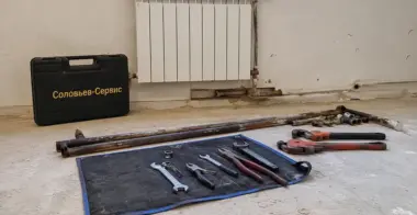 Демонтаж отопления