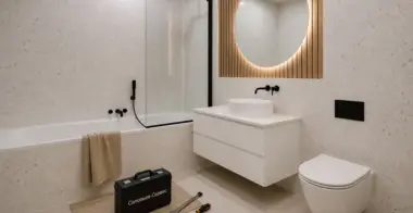 Замена вкладыша в ванной