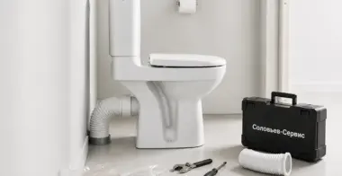 Замена гофры унитаза